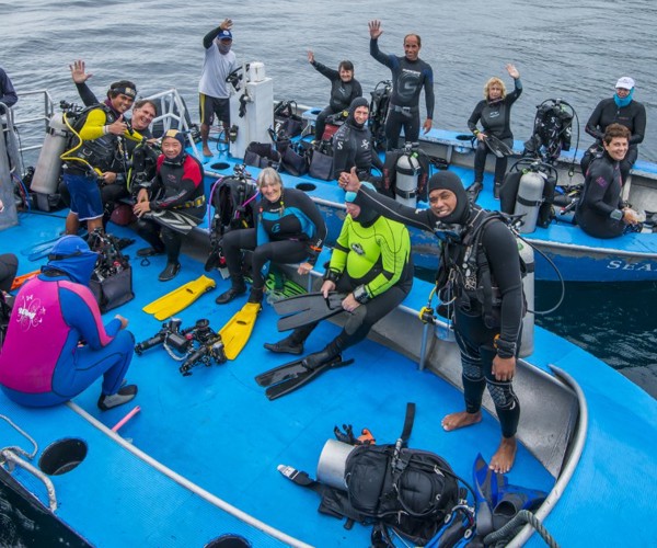 The Dive 2000 team and our Indonesian dive guides approached every dive with mounting enthusiasm as they had learned there was always something amazing waiting for them. The Dive 2000 team and our Indonesian dive guides approached every dive with mounting enthusiasm as they had learned there was always something amazing waiting for them.
